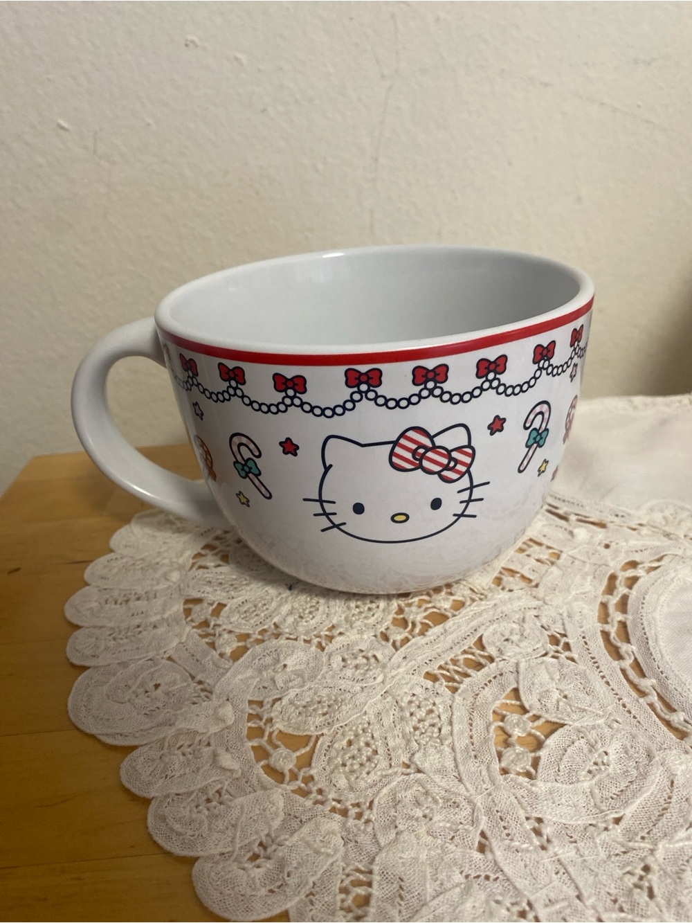 Hello Kitty Christmas Jumbo Mug Soup Bowl